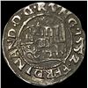 Image 2 : 1540-1590 Hungary Madonna&Child Silver Denar CLOSELY UNCIRCULATED