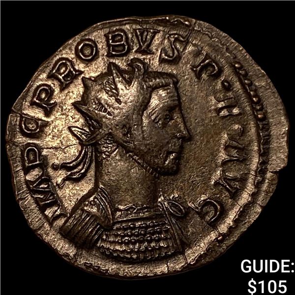 Roman Probus 276-282 AD BI Antoninanus CH AU