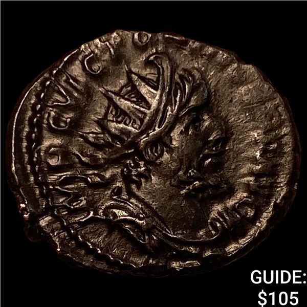Romano-Gallic Victorinus 269-271 BI Dbl Denarius CH AU