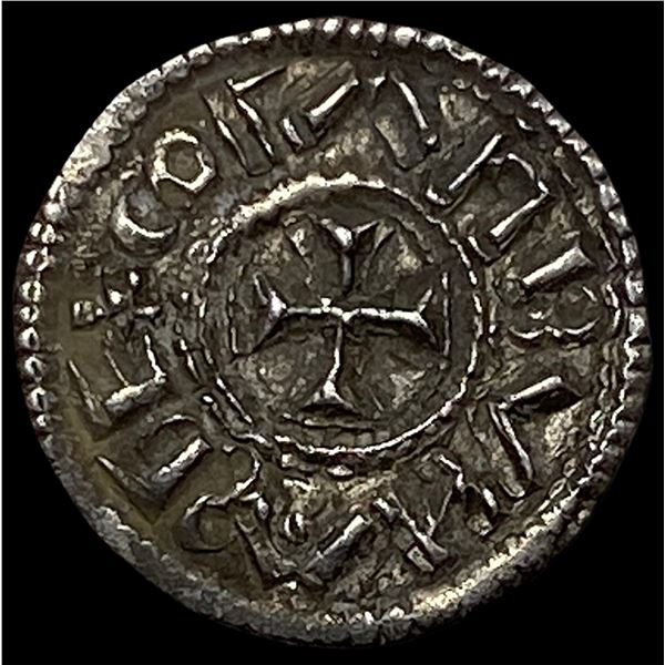 1095-1114 Hungary Coloman SIlver Denar UNCIRCULATED