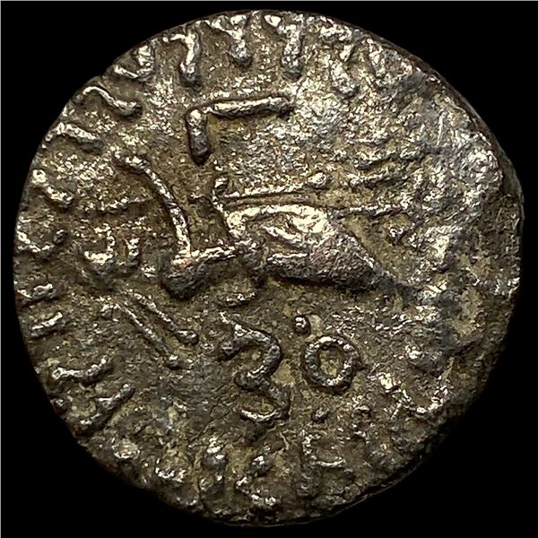 Indo-Scythian Azes I/II 58 BC SIlver Trtradrachm LIGHTLY CIRCULATED