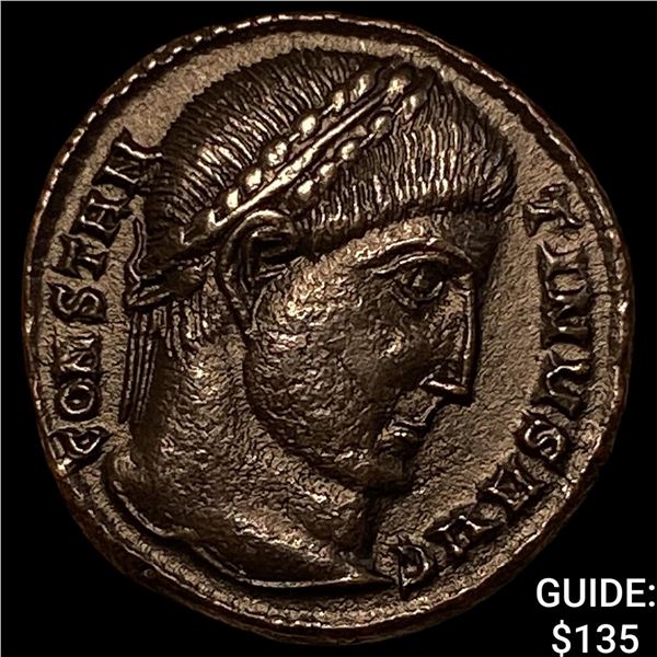 Roman Constantine I 306-337 AD BI Nummus UNCIRCULATED