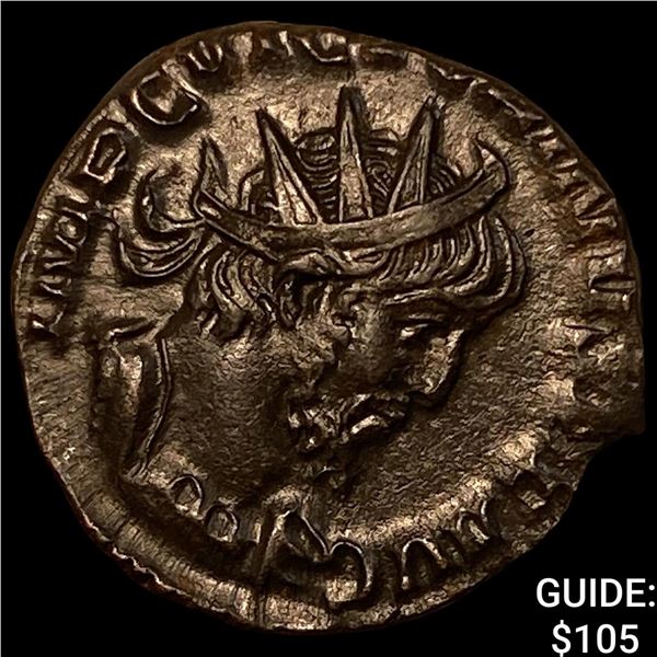 Romano-Gallic Victorinus 269-271 BI Dbl Denarius CHOICE AU