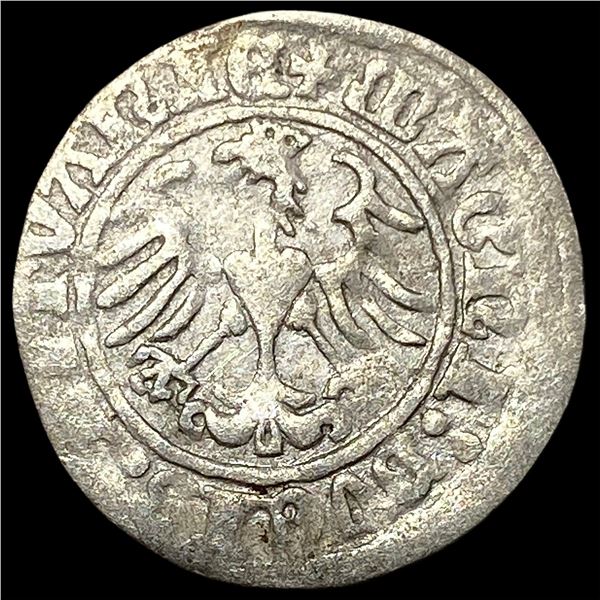 1500's-1600's Lithuania Silver Denar CLOSELY UNCIRCULATED