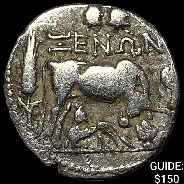 Illyria 260-167/98 BC Silver Drachm NEARLY UNCIRCULATED