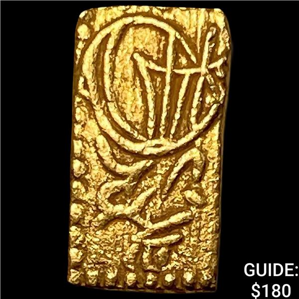 1832-1858 Japan Gold 2 Shu CLOSELY UNCIRCULATED