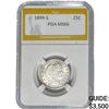 Image 1 : 1899-S Barber Quarter PGA MS66