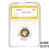 1942/1 Mercury Silver Dime PGA AU55