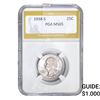Image 1 : 1938-S Washington Silver Quarter PGA MS65