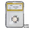 Image 1 : 1883 Kingdom of Hawaii Dime PGA MS62