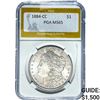 Image 1 : 1884-CC Morgan Silver Dollar PGA MS65