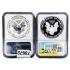 Image 2 : [2] 2012-S Silver Eagle NGC PF69 Reverse and Ultra Cameo