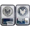 Image 2 : [2] 2012-S Silver Eagle NGC PF69 Reverse and Ultra Cameo