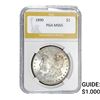 Image 1 : 1890 Morgan Silver Dollar PGA MS65