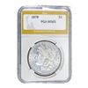 Image 1 : 1878 Morgan Silver Dollar PGA MS65