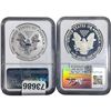 Image 2 : [2] 2012-S Silver Eagle NGC PF69 Reverse and Ultra Cameo