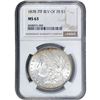 Image 1 : 1878 7TF Morgan Silver Dollar NGC MS63 Rev of 78