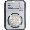 Image 1 : 1921-S Morgan Silver Dollar NGC MS62
