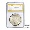 Image 1 : 1928 Silver Peace Dollar PGA MS65
