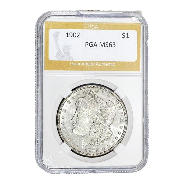 1902 Morgan Silver Dollar PGA MS63