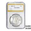 Image 1 : 1882-CC Morgan Silver Dollar PGA MS66