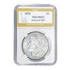 Image 1 : 1878 Morgan Silver Dollar PGA MS63 Reverse of 1879