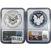 Image 2 : [2] 2012-S Silver Eagle NGC PF69 Reverse and Ultra Cameo