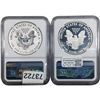 Image 2 : [2] 2012-S Silver Eagle NGC PF69 Reverse and Ultra Cameo