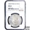 Image 1 : 1878 7TF Morgan Silver Dollar NGC MS62 Rev of 78