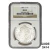 Image 1 : 1885-O Morgan Silver Dollar NGC MS65