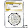 1883-S Morgan Silver Dollar PGA MS63