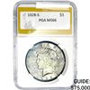 1928-S Silver Peace Dollar PGA MS66