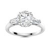 Gold & Brilliant White Diamond 2.50 Cts Ring - E/VVS