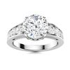 Gold & Brilliant White Diamond 4.50 Cts Ring - E/VVS