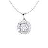 Gold & White Diamonds 2.50 Cts Necklace - E/VVS