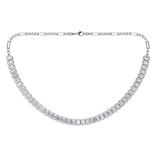 Gold & White Diamonds 25 Cts  Necklace