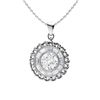 Gold & White Diamonds 3 Cts Necklace - E/VVS
