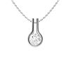 Gold & White Diamonds 2 Cts Necklace - E/VVS