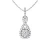 Gold & White Diamonds 3 Cts Necklace - E/VVS