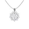 Gold & White Diamonds 2.50 Cts Necklace - E/VVS