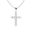 Gold & White Diamonds 3.12 Cts Necklace - E/VVS