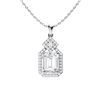 Gold & White Diamonds 2 Cts Necklace - E/VVS