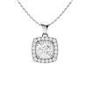 Gold & White Diamonds 2.50 Cts Necklace - E/VVS