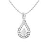 Gold & White Diamonds 2.50 Cts Necklace - E/VVS