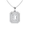 Gold & White Diamonds 3 Cts Necklace - E/VVS
