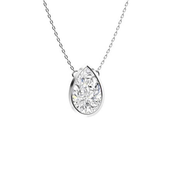 Gold & White Diamonds 2 Cts Necklace - E/VVS