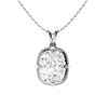 Gold & White Diamonds 2 Cts Necklace - E/VVS