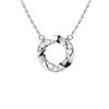 Gold & White Diamonds 2 Cts Necklace - E/VVS