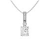 Gold & White Diamonds 2 Cts Necklace - E/VVS