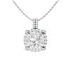 Gold & White Diamonds 3 Cts Necklace - E/VVS
